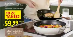 Lidl Livarno home Patelnia aluminiowa oferta