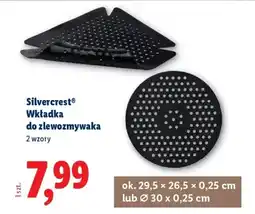 Lidl Silvercrest Wkładka do zlewozmywaka oferta