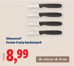 Lidl Silvercrest Zestaw 4 noży kuchennych oferta