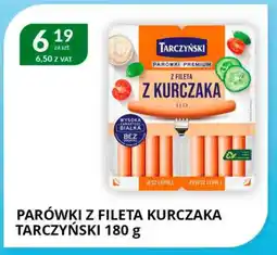Eurocash Cash & Carry Parówki z fileta kurczaka tarczyński oferta