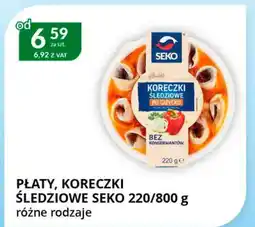 Eurocash Cash & Carry Płaty, koreczki śledziowe seko oferta