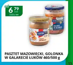 Eurocash Cash & Carry Pasztet mazowiecki, golonka w galarecie łuków oferta