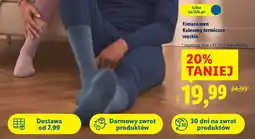 Lidl Esmara men Kalesony termiczne oferta