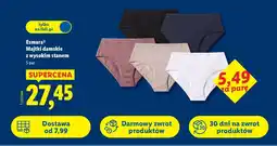 Lidl Esmara Majtki damskie z wysokim stanem oferta