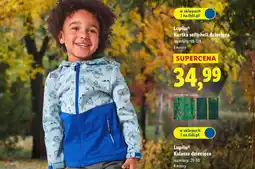 Lidl Lupilu Kurtka softshell dziecięca oferta