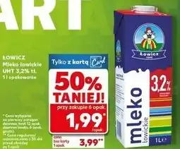 Kaufland Mleko UHT 3.2 % Łowicz oferta