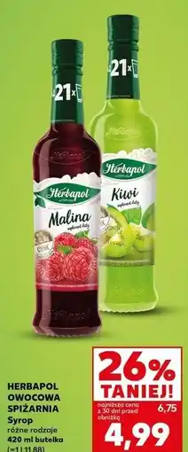 Kaufland Syrop kiwi Herbapol oferta