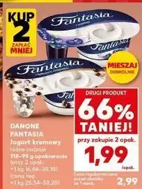 Kaufland Jogurt z kulkami w czekoladzie Danone Fantasia oferta