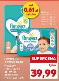 Kaufland Pieluszki dla dzieci 7 Pampers Active Baby oferta
