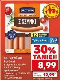 Kaufland Parówki z fileta kurczaka Tarczyński oferta