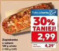 Kaufland Zapiekanka z salami oferta