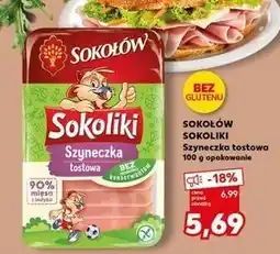 Kaufland Szyneczka tostowa z indyka Sokołów Sokoliki oferta