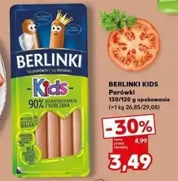 Kaufland Parówki Morliny Berlinki Kids oferta