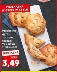 Kaufland Przekąska gyros z sosem tzatziki oferta