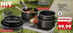 Kaufland Komplet patelni z rączką 20 + 24 28 cm Spice&Soul oferta
