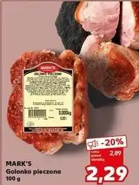 Kaufland Golonka pieczona Mark's oferta