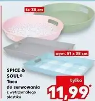 Kaufland Taca do serwowania 51 x 38 cm Spice&Soul oferta