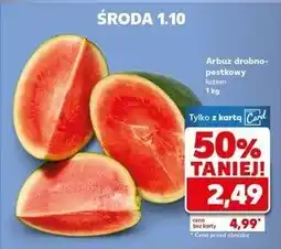 Kaufland Arbuz bezpestkowy oferta
