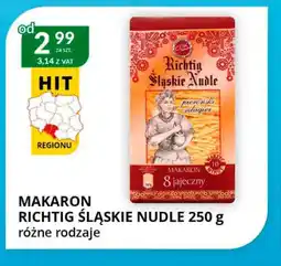 Eurocash Cash & Carry Makaron richtig śląskie nudle oferta