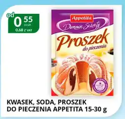 Eurocash Cash & Carry Kwasek, soda, proszek do pieczenia appetita oferta