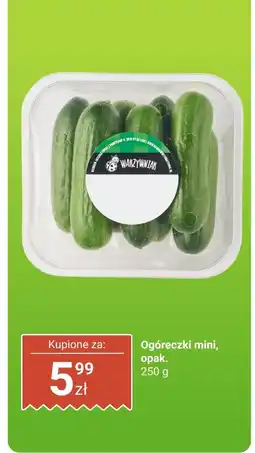 Biedronka Ogóreczki mini, opak. 250 g Warzywniak oferta