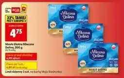 Biedronka Masło Ekstra Mleczna Dolina 200g oferta