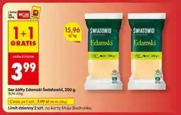 Biedronka Ser żółty Edamski Światowid 250g oferta
