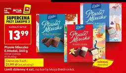 Biedronka Ptasie Mleczko E.Wedel, 340 g różne rodzaje oferta