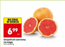 Biedronka Grapefruit czerwony na wagę Biedronka oferta