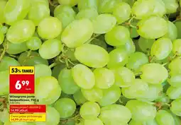 Biedronka Winogrono jasne bezpestkowe, 750 g Biedronka oferta