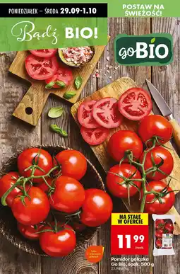 Biedronka Pomidor gałązka Go Bio 500g oferta