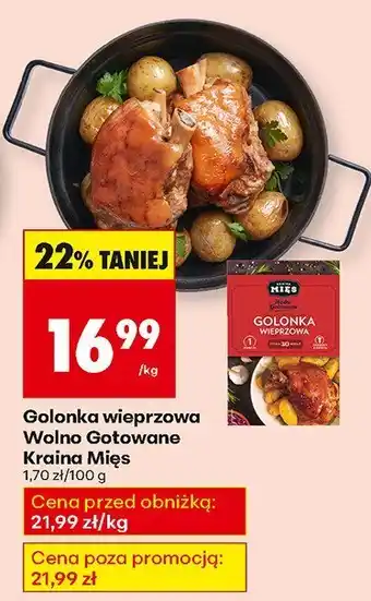 Biedronka Golonka wieprzowa Wolno Gotowane Kraina Mięs oferta