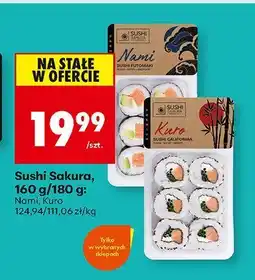 Biedronka Sushi Sakura Nami oferta