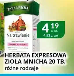Eurocash Cash & Carry Herbata expresowa zioła mnicha oferta