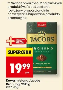 Biedronka Kawa mielona Jacobs Krönung 250g oferta