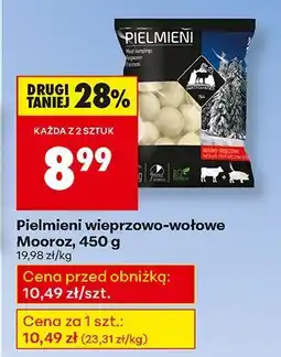Biedronka Pielmieni wieprzowo-wołowe Mooroz, 450 g oferta