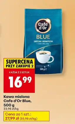 Biedronka Kawa mielona Cafe d'or Blue 500 g oferta