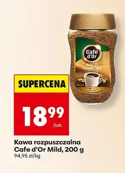 Biedronka Kawa rozpuszczalna Cafe d'or Mild 200 g oferta