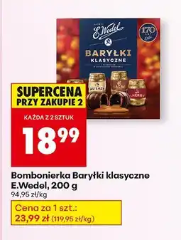 Biedronka Bombonierka Baryłki klasyczne E.Wedel 200g oferta