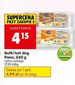 Biedronka Bułki hot dog Pano 240g oferta
