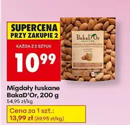 Biedronka Migdały łuskane BakaD'Or 200g oferta