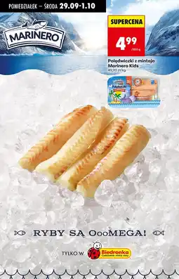 Biedronka Polędwiczki z mintaja Marinero Kids 100g oferta