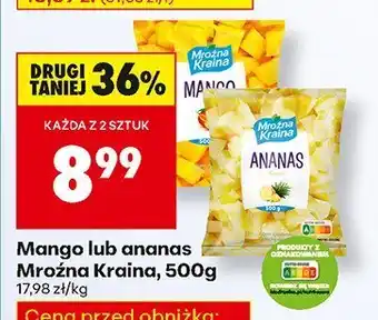 Biedronka Mango mrożone Mroźna Kraina oferta