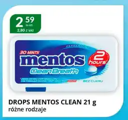 Eurocash Cash & Carry Drops mentos clean oferta