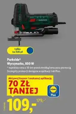 Lidl PARKSIDE Wyrzynarka, 800 W oferta