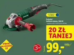 Lidl PARKSIDE Szlifierka kątowa 1200 W oferta