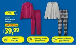 Lidl Esmara Piżama damska lub męska oferta