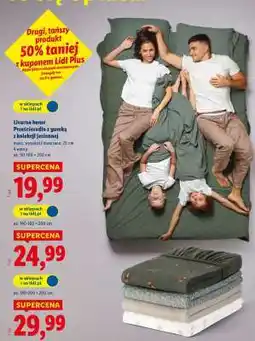 Lidl Livarno home Prześcieradło z gumką oferta