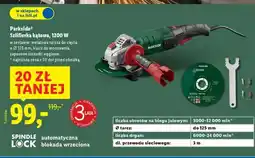 Lidl PARKSIDE Szlifierka kątowa 1200 W oferta