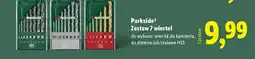 Lidl Parkside Zestaw 7 wierteł oferta